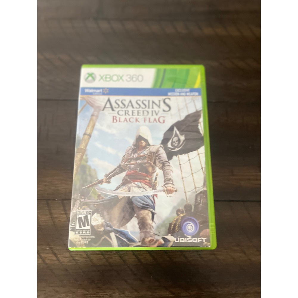 Assassins Creed IV Black Flag Xbox 360 Walmart Edition 2-Disc Set Ubisoft